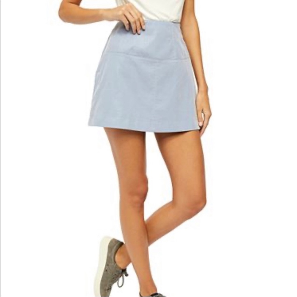 FREE PEOPLE NWT WOMEN'S DAYS IN THE SUN SUEDE SKIRT SZ 12